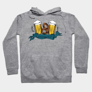 Retro Beer On Oktoberfest Hoodie